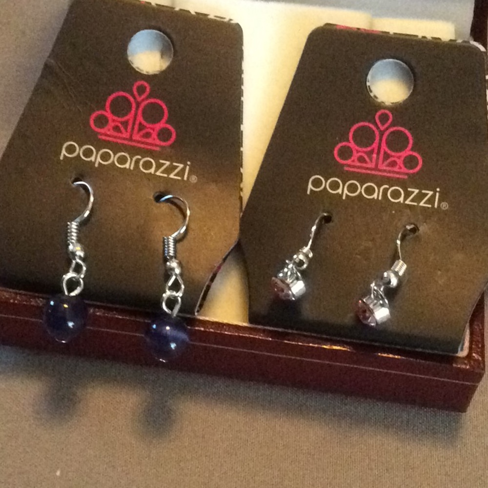Two Pairs of petite Paparazzi ❗️Earrings❗️